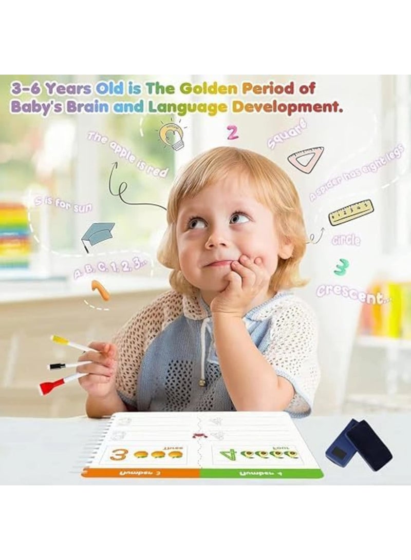 SYOSI Handwriting Practice for Kids – Fun Preschool Learning Workbook for Writing, Ideal Educational Activity for Kindergarten - Image 5