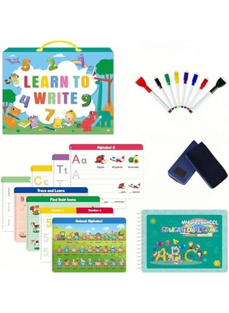 SYOSI Handwriting Practice for Kids – Fun Preschool Learning Workbook for Writing, Ideal Educational Activity for Kindergarten - Image 1