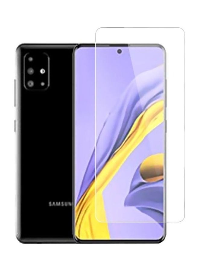 shAyzee 3D Tempered Glass Screen Protector For Samsung Galaxy A51 Clear - Image 1