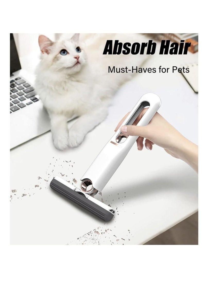 Portable Self-Squeeze Mini Mop Short Lazy Hand Wash-Free Strong Absorbent Bathroom Kitchens Tableware Desktop Glass - Image 5