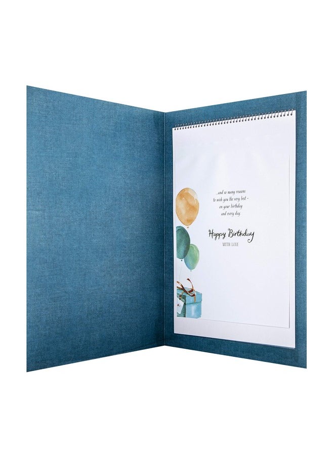 Hallmark Birthday Card For Son Classic Illustrated Design  - Image 4