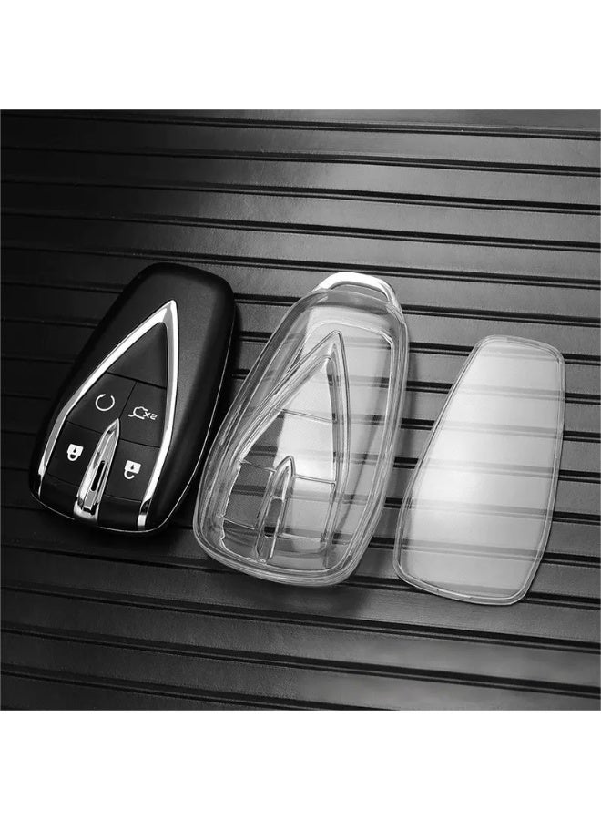 Transparent TPU Car Key Clear Case Cover Shell, for Changan UNIT UNIK CS35PLUS CS55 PLUS CS75 PLUS Oshan X7 X5 Car Key Cover - Image 2