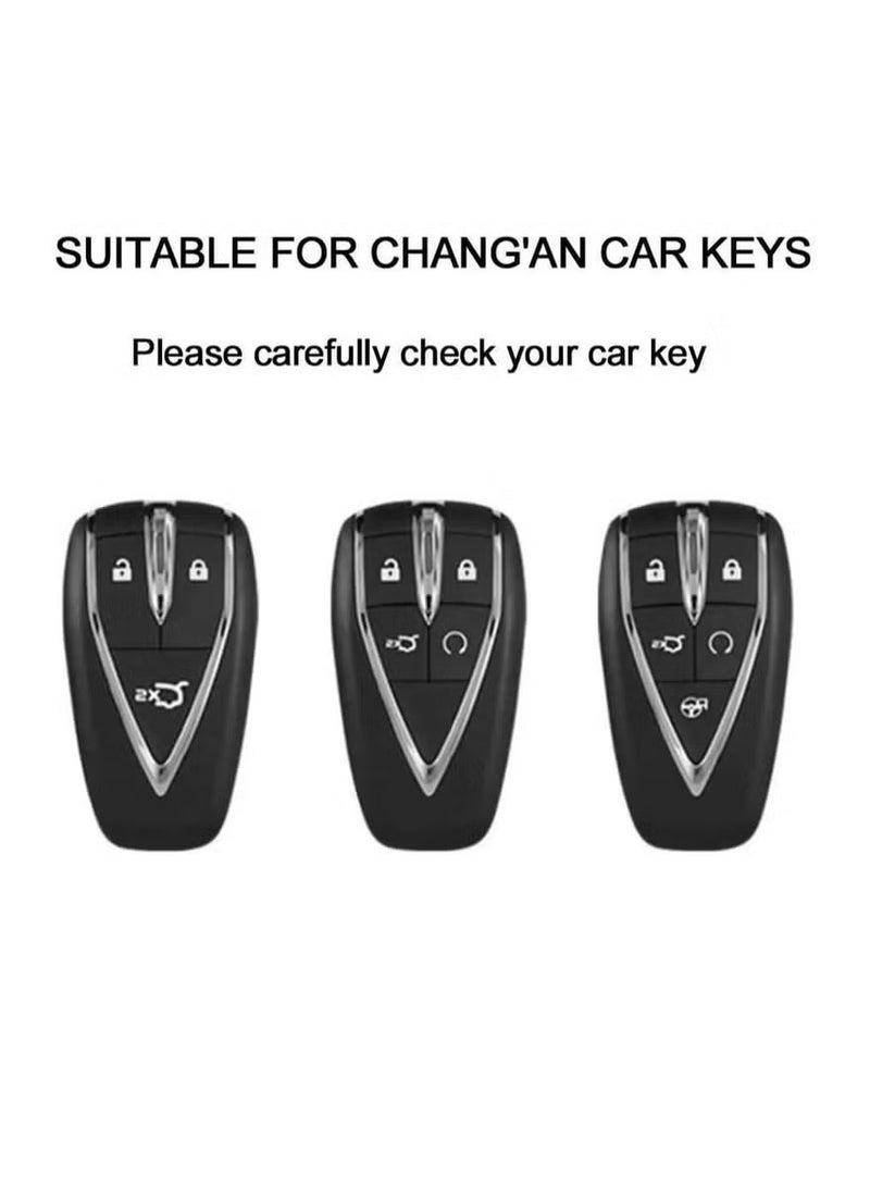 Transparent TPU Car Key Clear Case Cover Shell, for Changan UNIT UNIK CS35PLUS CS55 PLUS CS75 PLUS Oshan X7 X5 Car Key Cover - Image 4