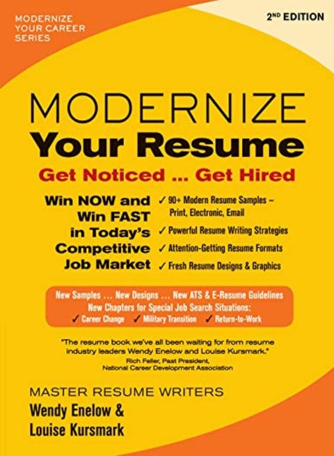 Modernize Your Resume: Get Noticed...Get Hired