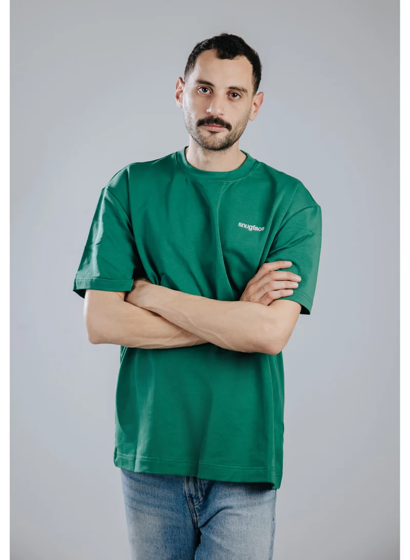 Snugface Snugface The Basic Oversized Tshirts, Green, SF15-4GRN, Size-L