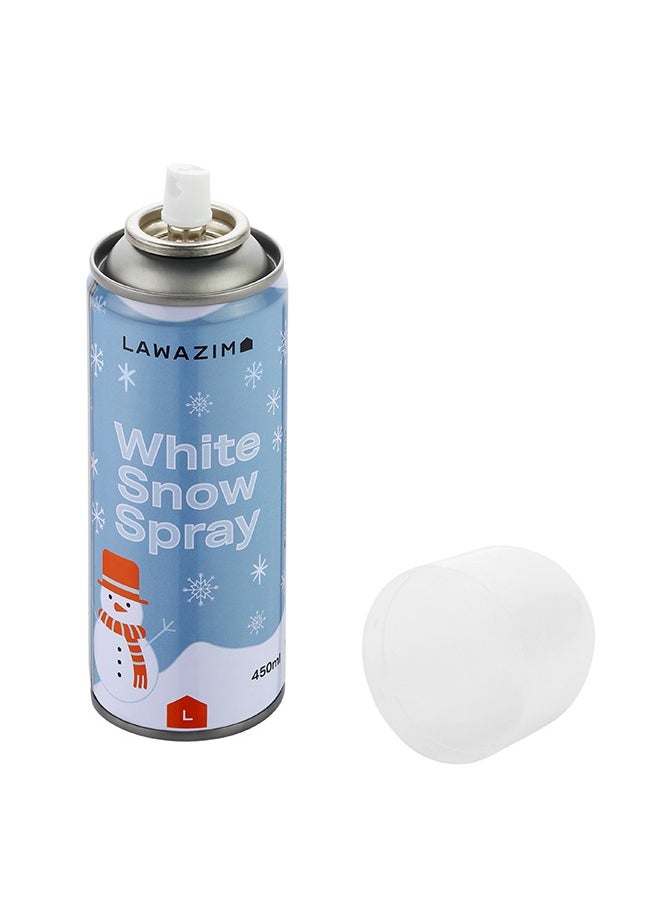 LAWAZIM White Snow Spray-3 Piece- Easy to Use Non-Toxic Quick Drying Safe for Surfaces Artificial Snow Spray -for Indoor and Outdoor Use - Occasions and Celebrations, Performances and Sporting events  - Image 3