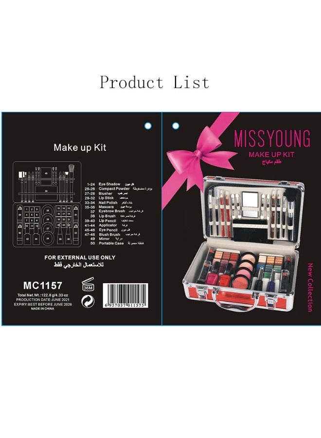 Missyoung Miss Young Professional Makeup Kit 42 Pieces - Image 5