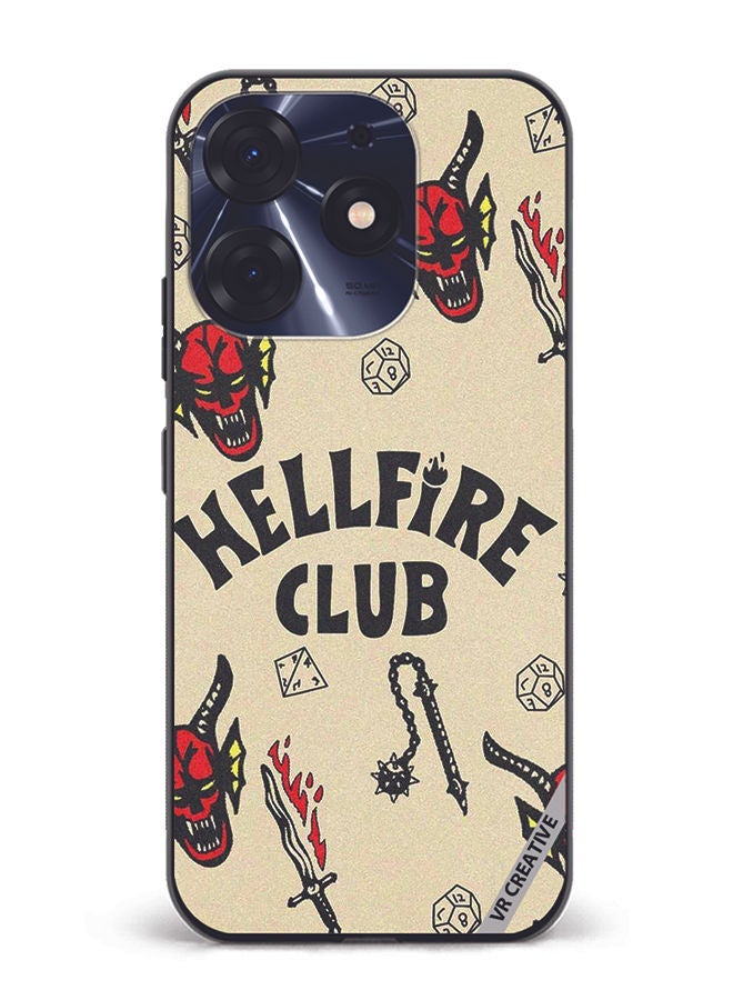 VR CREATIVE Protective Case Cover For Tecno Spark 10 Pro Hellfire Club Design Multicolour - Image 1