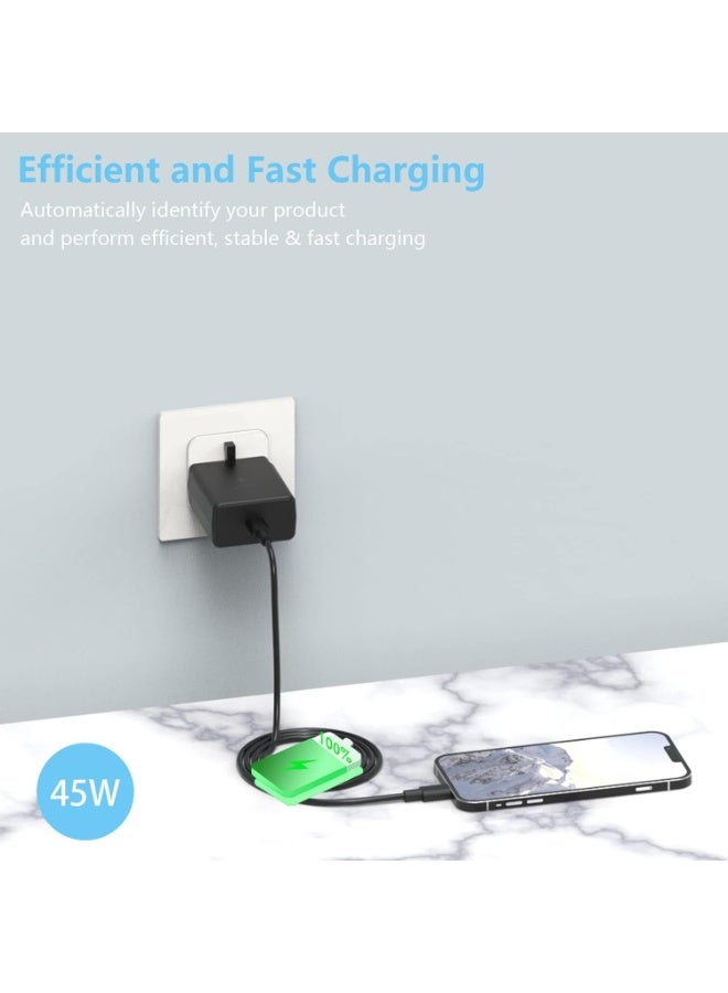 25W USB-C Super Fast Charger, PD Wall Charger Adapter Compatible with Samsung Galaxy S24/S23/S22/S21/S20/Note 20, iPhone 15/15 Pro, Pixel, iPad, Fast Charging Block with Type-C Cable - Image 5