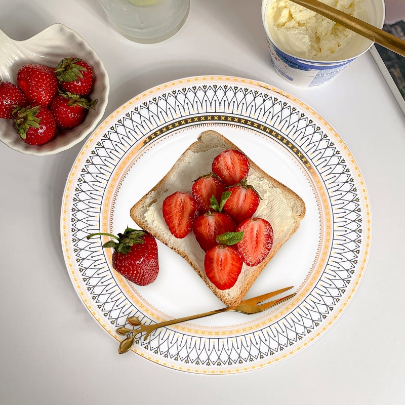 Decorative Food Plate Multi-function Dessert Plate Serving Plate Home Accessory - Image 5