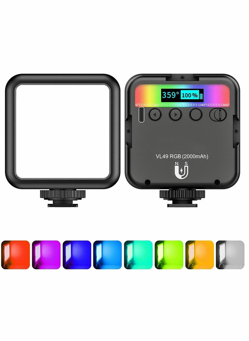 SYOSI - Filmmaking Case, U Rig Pro Smartphone Video Rig, mobile phone handheld recording video shooting live rabbit cage, VL49 RGB Video Lights - Image 1