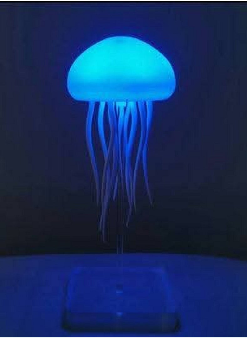 Generic Jellyfish-shaped lamp, movable, rechargeable, USB connection, 3 lighting levels, multiple lighting colors  - Image 3