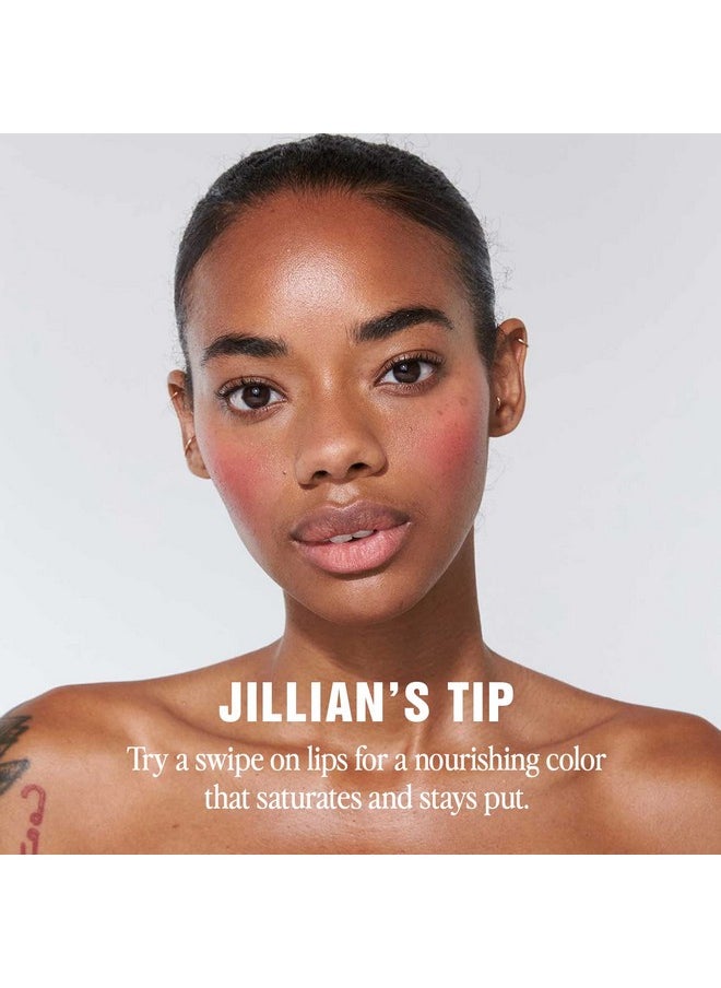 Jillian Dempsey Cheek Tint: Natural Cream Blush, Easy To Blend Makeup With Nourishing, Lasting Color I Scarlet  - Image 5