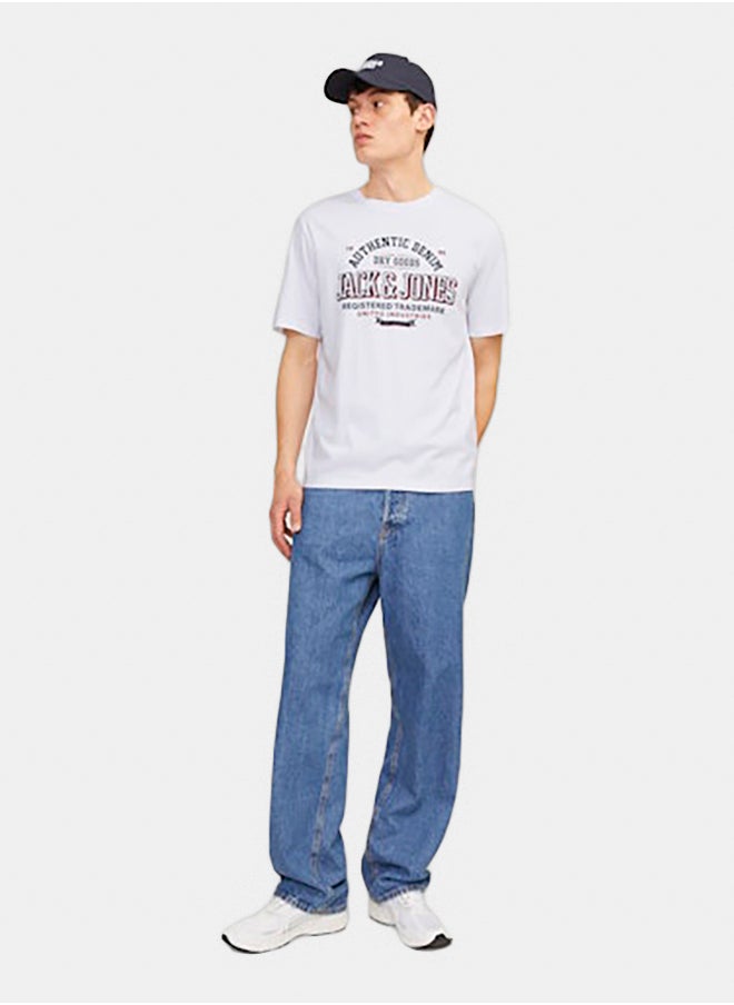 JACK & JONES - Jjelogo Tee Ss O-Neck 2 Col Aw24 Sn - Image 1