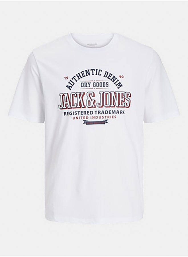 JACK & JONES - Jjelogo Tee Ss O-Neck 2 Col Aw24 Sn - Image 1