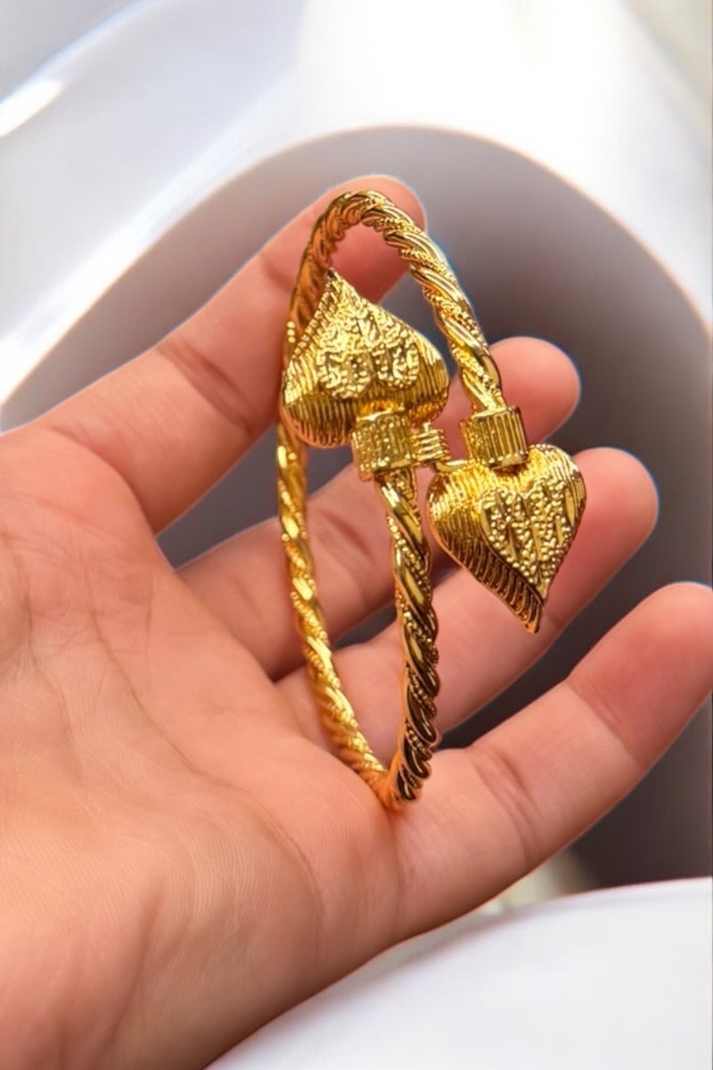 GOLDMAX 21k Gold Plated Bangle For Women - Image 2