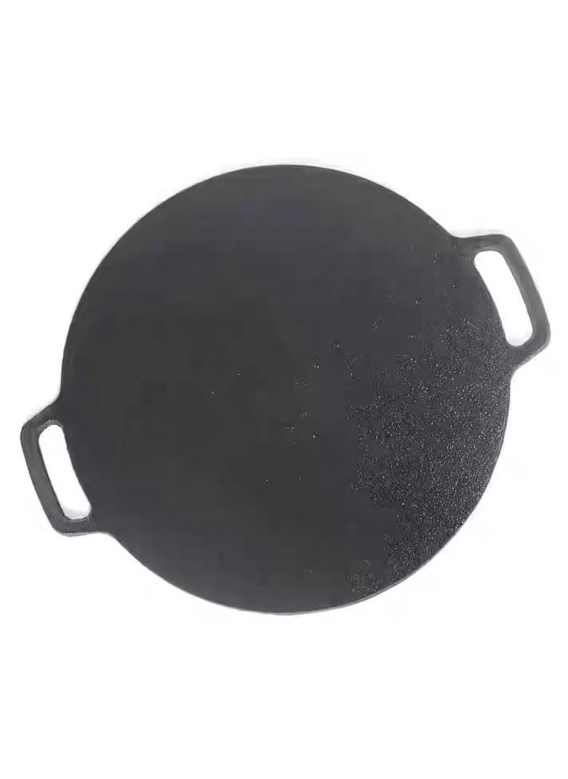 Manful Durable Cast Iron Tawa with Dual Handles  - Image 1