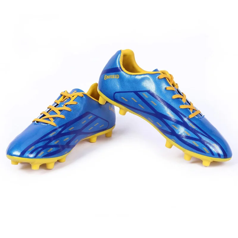 Nivia Enfield Football Studs - Blue/Yellow