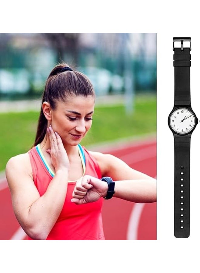 SUNSAR 6 Pcs Watch Band Loops, Silicone Watch Strap Holder Loop Watch Strap Loops Watch Strap Keeper for Smart Sport Watches Rubber Replacement Watch Band Strap Loops - Image 4
