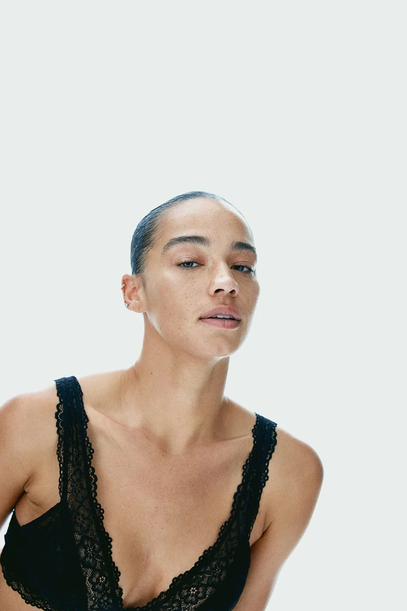 H&M Soft Lace Bra