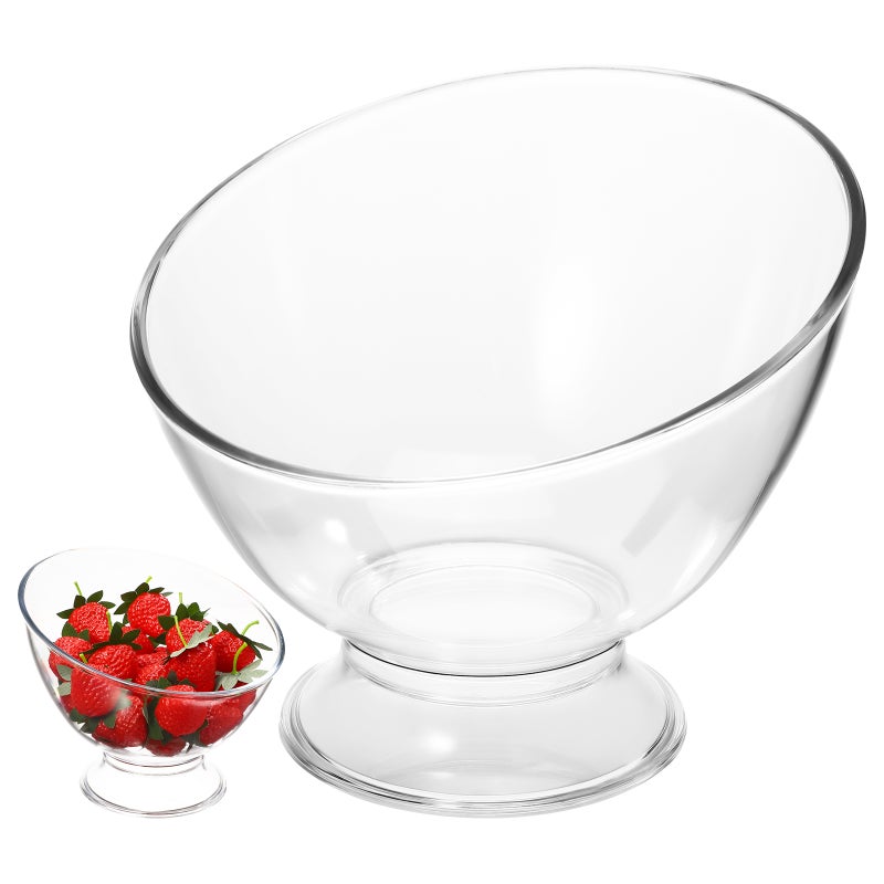 Delicate Dessert Bowls Household Fruit Bowls Transparent Trifle Bowls Ice Cream Accessory - Image 1