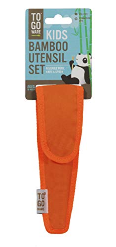 To-Go Ware TO GO WARE Kids Repeat Bamboo Utensil Set Orange Orange 1 EA - Image 3