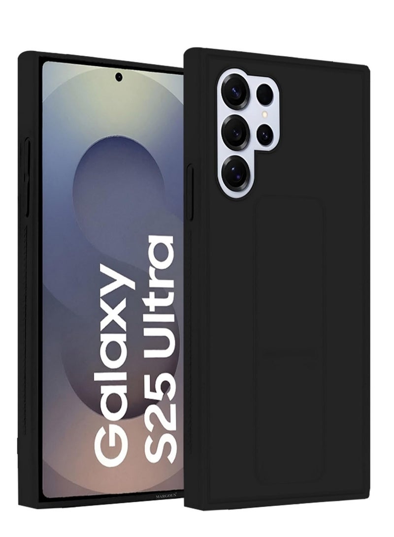 DUSALA Samsung Galaxy S25 Ultra Case Cover Magnetic Car Mount Case Finger Grip holder Multi-function Shockproof Protective Cover Samsung Galaxy S25 Ultra 6.9-inch - Image 1