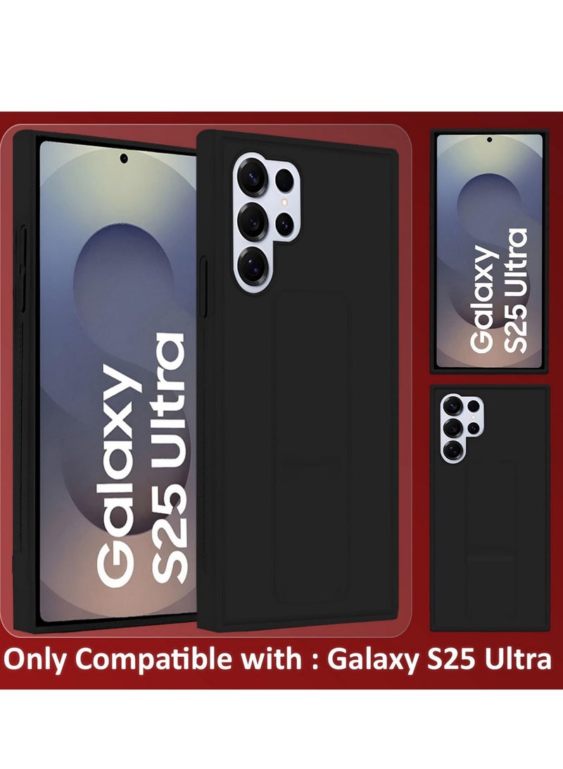 DUSALA Samsung Galaxy S25 Ultra Case Cover Magnetic Car Mount Case Finger Grip holder Multi-function Shockproof Protective Cover Samsung Galaxy S25 Ultra 6.9-inch - Image 2