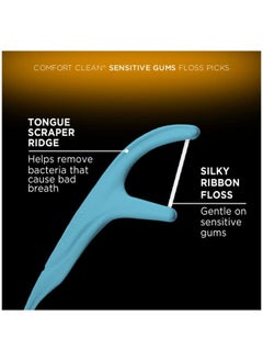 Dentek Comfort Clean Floss Picks Fresh Mint 150 Each  - Image 3