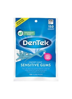 Dentek Comfort Clean Floss Picks Fresh Mint 150 Each  - Image 1