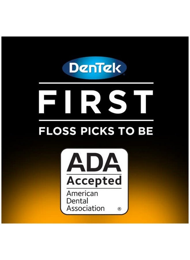Dentek - Comfort Clean Floss Picks Fresh Mint 150 Each - Image 1