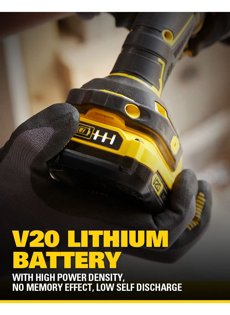 Stanley STANLEY FATMAX SBD710D2K 20V 13 mm 1900 RPM Cordless Brushless Drill Machine Driver 60 Nm Torque 20Ah Liion Batteries with Charger Kit Box 2 Speed Gearbox 2 Year Warranty YELLOW BLACK  - Image 5