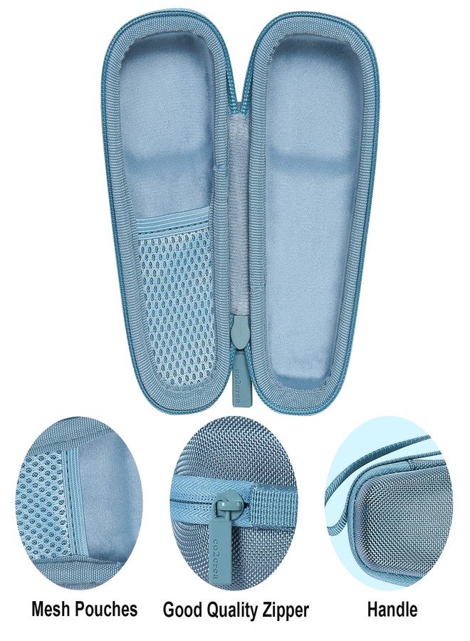 كو2كريا حقيبة حمل صلبة من co2CREA متوافقة مع فرشاة تنظيف الوجه الصوتية NågraCoola CLIE 2 1 (نعناع) - Image 3