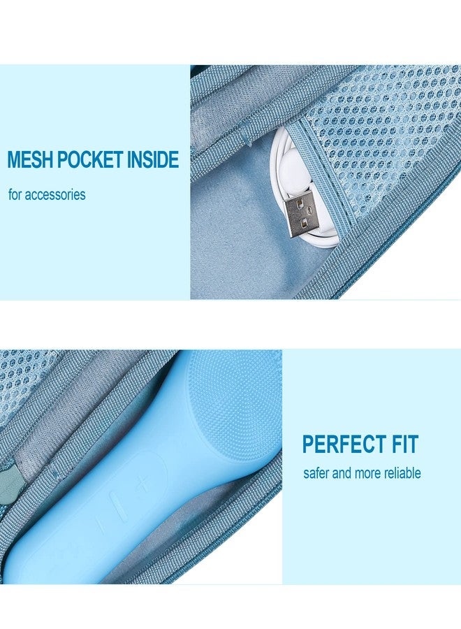 كو2كريا حقيبة حمل صلبة من co2CREA متوافقة مع فرشاة تنظيف الوجه الصوتية NågraCoola CLIE 2 1 (نعناع) - Image 5