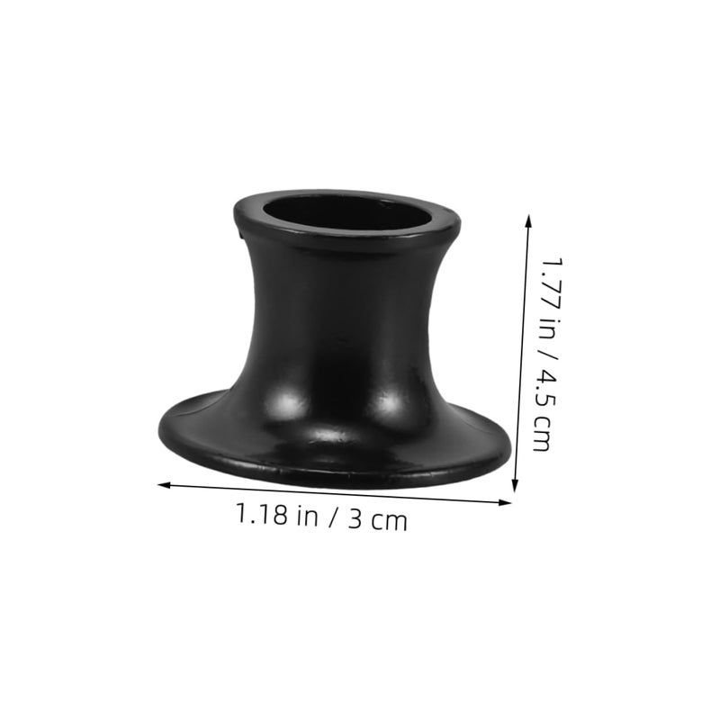 2Pcs Alloy Razor Stand Holder For Men Vintage Manual Safety Razors And Shaving Brush - Image 3