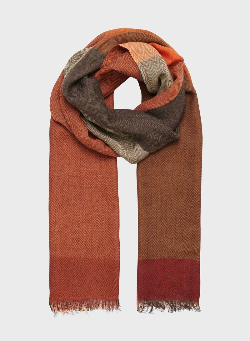 leem Rectangle Maxi Scarf