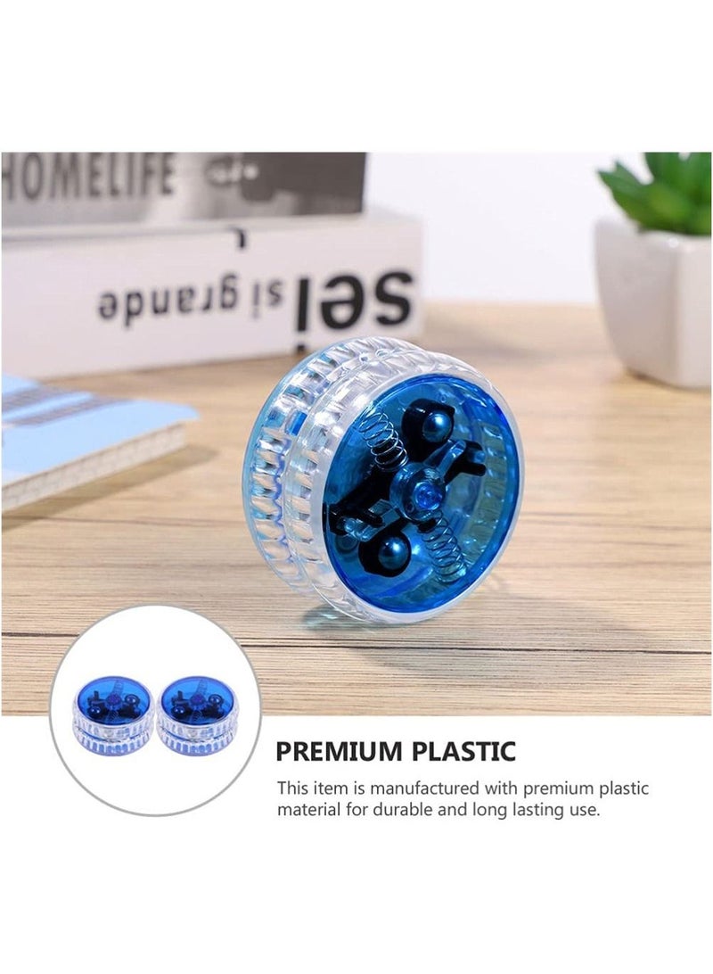 KASTWAVE 6 Pieces LED Light Yo Yo Responsive Ball Bearing Yo Yo Plastic Responsive Yo Yo Entertaining Yo Yo for Beginner Birthday Party Favors Goodie Bag Fillers Classroom Rewards, Random Colors - Image 4