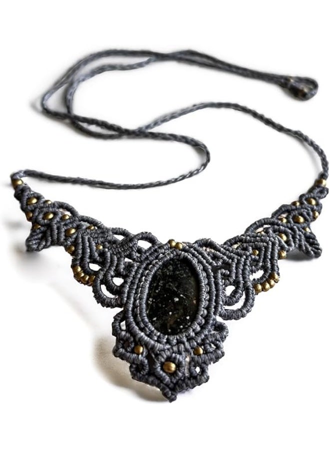 انتيكيانو قلادة مكرمية مصنوعة للنساء - Image 1