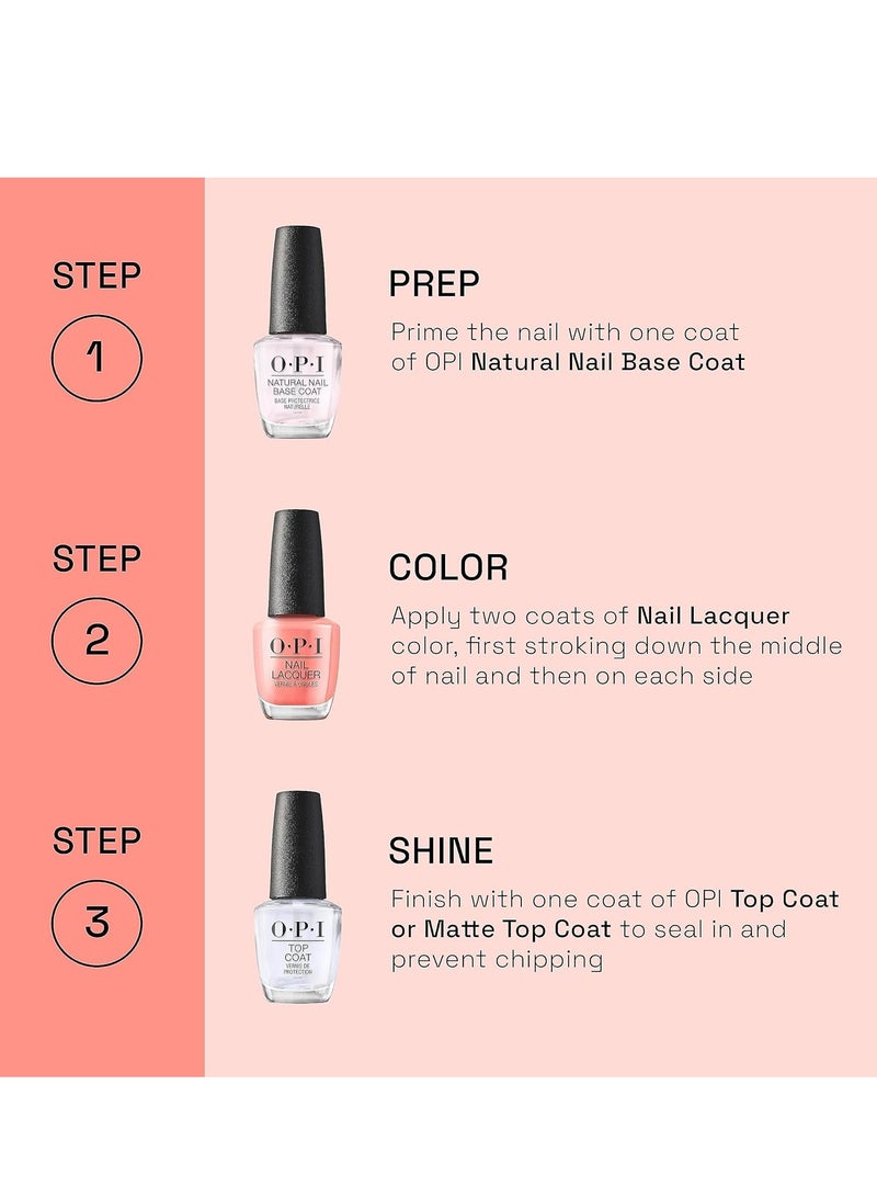 OPI O.P.I Nail Lacquer 15 ml nail polish Long Lasting Chip Resistant - Image 3