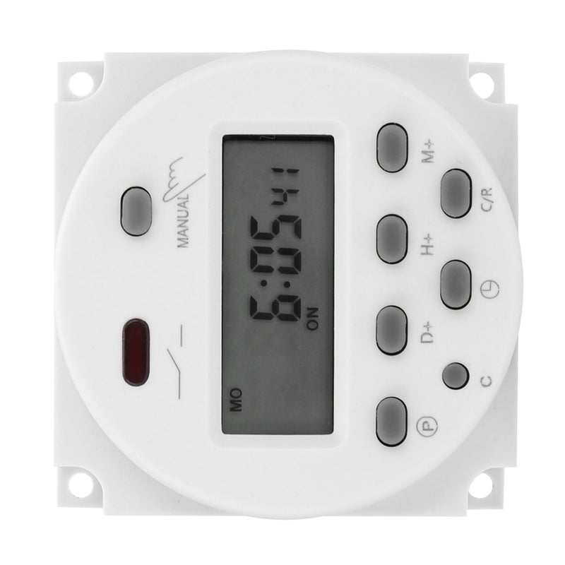 مفتاح مؤقت طاقة بالتحكم بالكمبيوتر الصغير الرقمي بشاشة LCD المصغرة CN101A DC 12V - Image 2