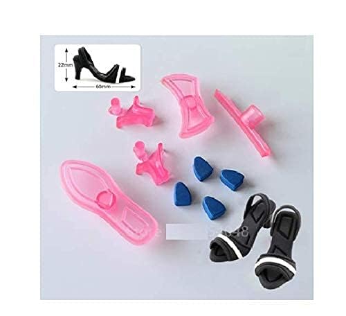 Shan SHan Plastic Fondant Cutter Big Size Ladys Miniature Shoe Mould Cake Decoration Tool - Image 5