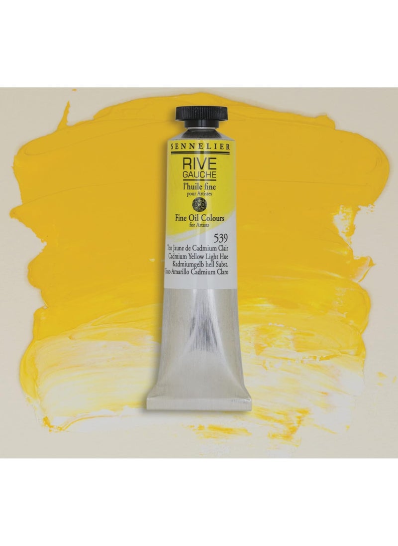 SENNELIER - Sennelier Rive Gauche Artist Oil Color 40 ml Cadmium Yellow Light Hue - Image 1