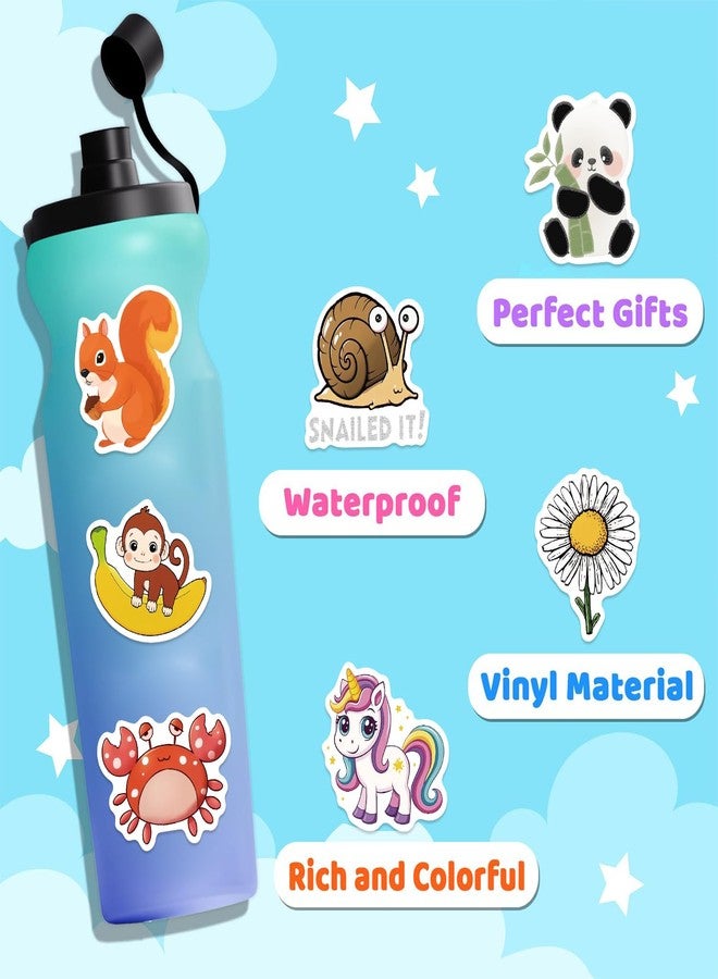 MKZ 112 PCS Animal Stickers Cute Aesthetic Decals for Girls Journaling Scrapbooking Sticker Pack for Adult - Image 2