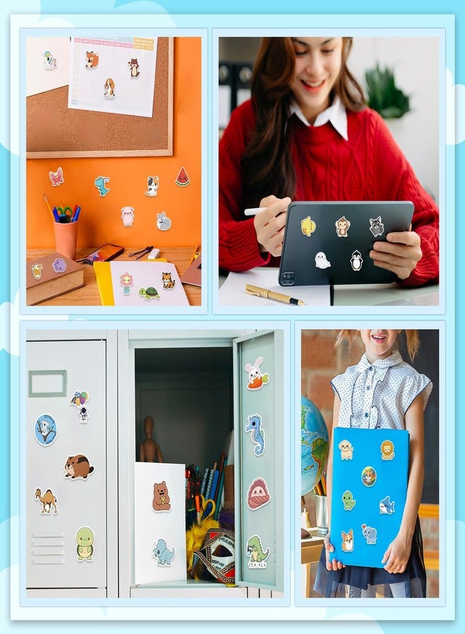 MKZ 112 PCS Animal Stickers Cute Aesthetic Decals for Girls Journaling Scrapbooking Sticker Pack for Adult - Image 4