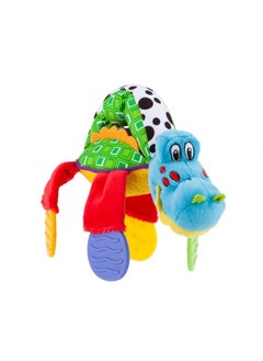Nuby Nuby Floppers Plush Teether, Alligator  - Image 2