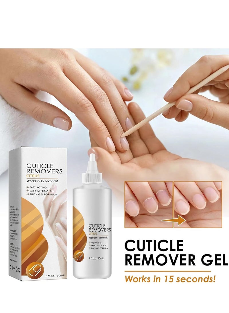 إيلهو كريم مزيل البشرة ، العناية المهنية بالأظافر ، جل مزيل بشرة الأظافر ، ترطيب ، مزيل بشرة مقوي ، للأظافر الهشة ، تعليق الأظافر + بشرة جافة ، مزيل بشرة فوري 30 مل - Image 2