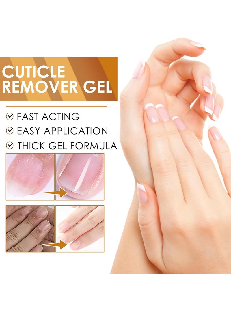 إيلهو كريم مزيل البشرة ، العناية المهنية بالأظافر ، جل مزيل بشرة الأظافر ، ترطيب ، مزيل بشرة مقوي ، للأظافر الهشة ، تعليق الأظافر + بشرة جافة ، مزيل بشرة فوري 30 مل - Image 3