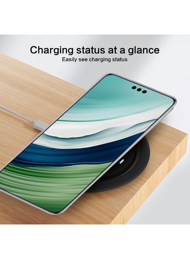 بيوينتي ZGA WX01S 15W شاحن لاسلكي سطح المكتب (أبيض) - Image 3