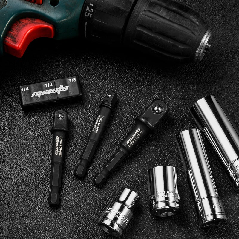 EPAuto Impact Socket Adapter Set, CR-V, 3 Pieces - Image 2