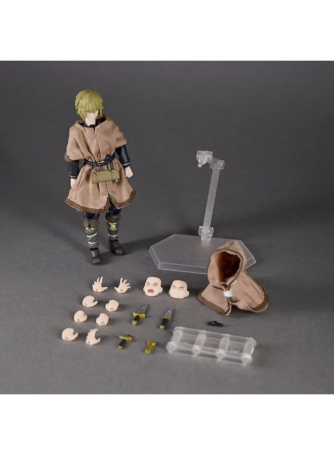 general VINLAND SAGA Thorfinn Karlsefni Movable Replacement Face Doll Model decoration Desktop Decoration Toy Gift for family and friends - Image 1